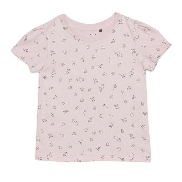 Mini Cuddles Baby Girls 3pk Floral Printed Tops, Multicolour