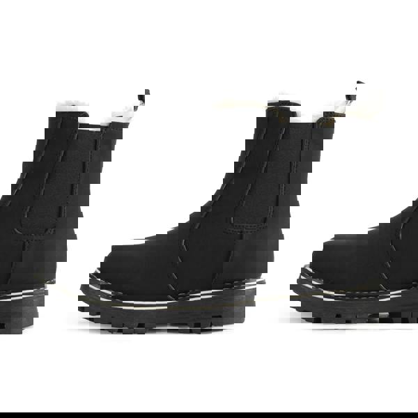 VIVA Polar Womens Chelsea Winter Boots - Faux Fur Lined Nubuck Ankle Boots