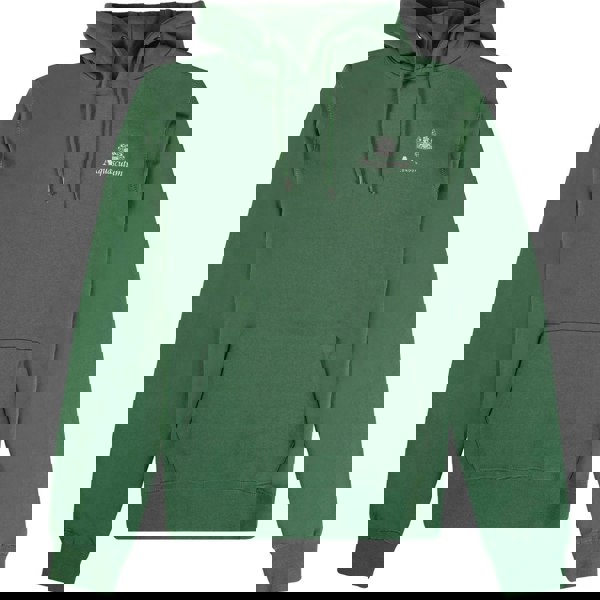 Aquascutum ACTIVE SMALL LOGO HOODIE FW23 SW002 27 Green Hoodie Mens XL