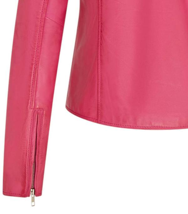 Infinity Leather Women's Classic Brando Biker Leather Jacket - Broome