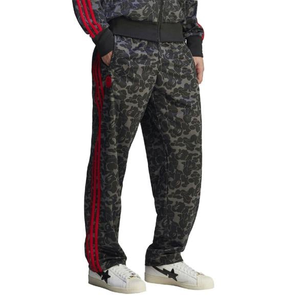 Adidas Mens Firebird Bape Jogging Bottoms - Black - 