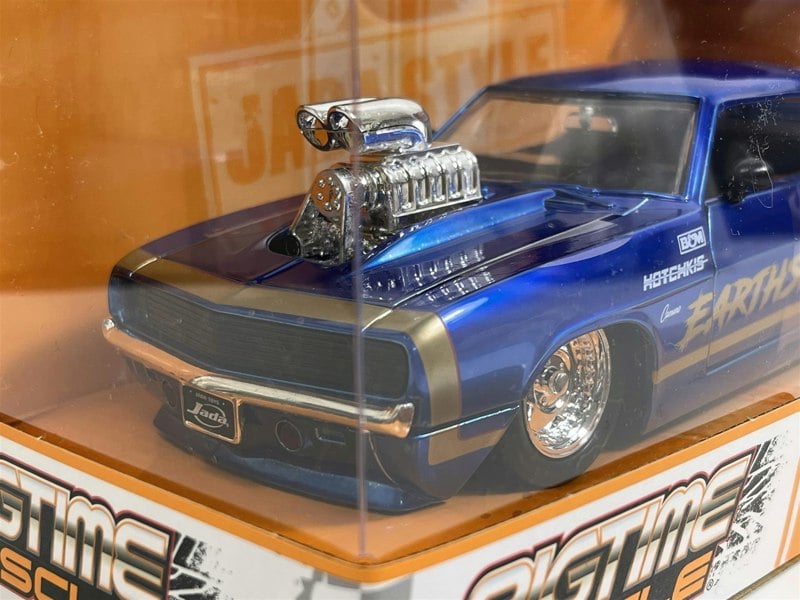Jada Chevrolet Camaro 1969 Earthshaker Big Time Muscle 1:24 Scale Jada 31323