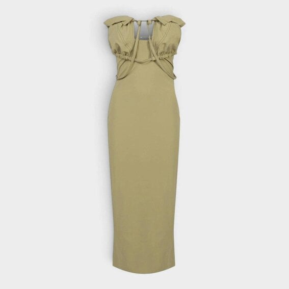 Jacquemus La Robe Bikini Light Khaki