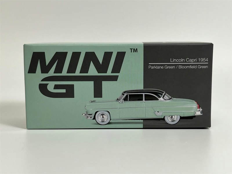 Mini GT Lincoln Capri 1954 Parklane Green Bloomfield Green LHD 1:64 Mini GT MGT00623L