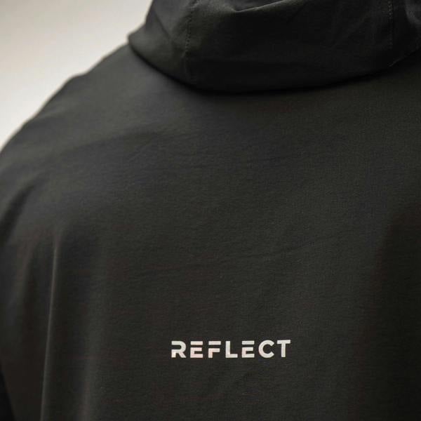 REFLECT Woven Capsule Track Top Jacket Black