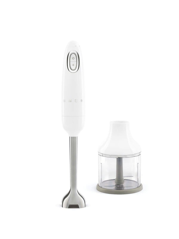 Smeg HBF00WHUK Hand Blender White 700W – Variable Speed & Turbo