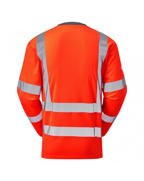 Leo Workwear Riverton EcoViz Long Sleeve T-Shirt