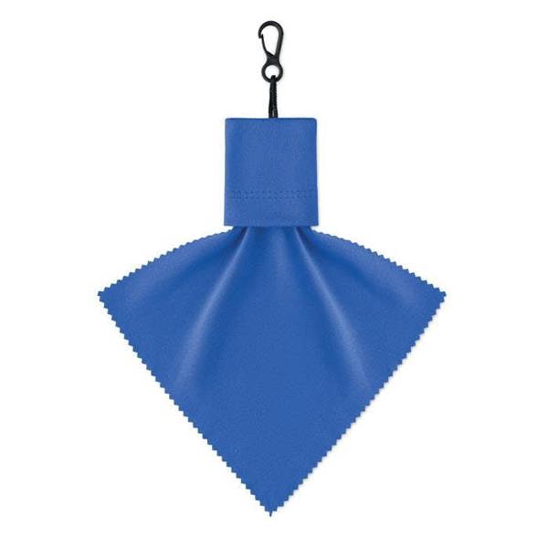 MidOcean Clear RPET Cleaning Cloth - Royal Blue - 