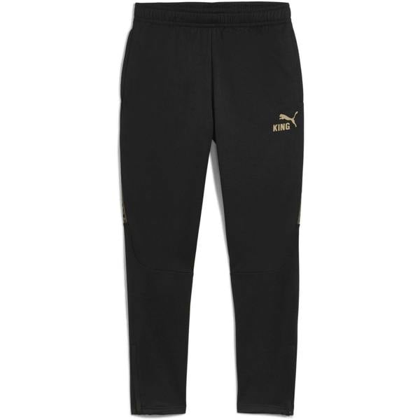 Puma Mens Performance Tracksuit Bottoms - Black/Gold - 