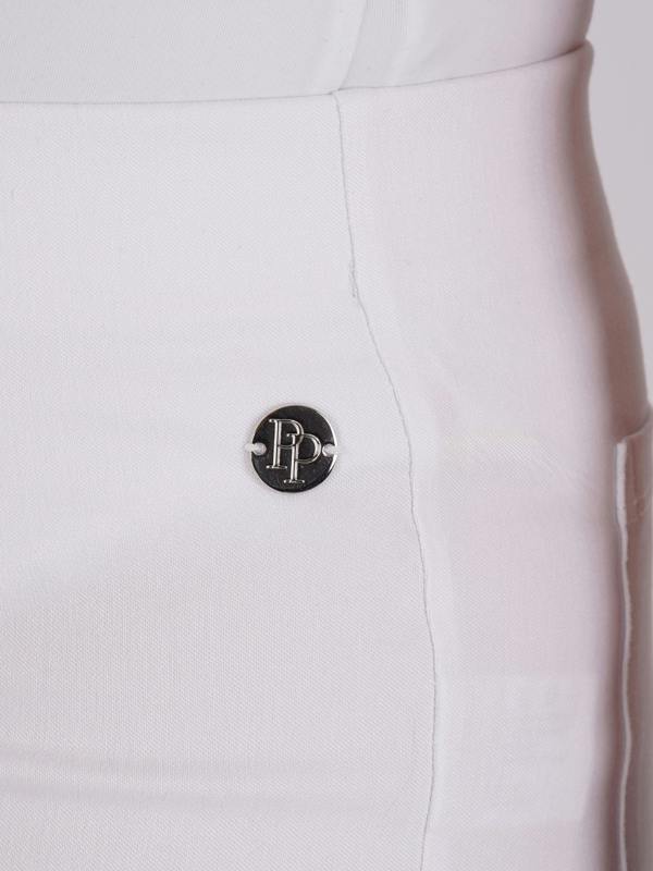 PennyPlain Wide Leg Bengaline - White