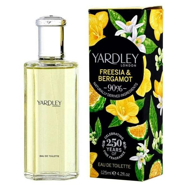 Yardley Freesia & Bergamot 125ml Eau De Toilette EDT Spray For Her