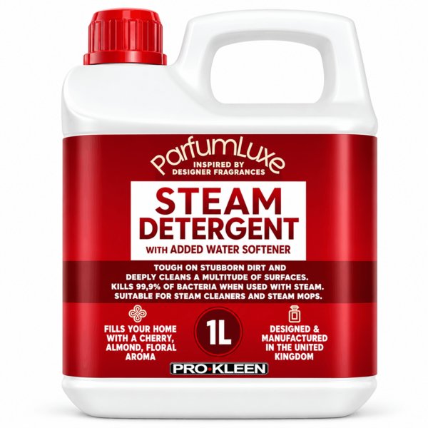 ProKleen Pro-Kleen Parfum Luxe Steam Mop Detergent Lost Cherry 1L - Deeply Cleans, Removes Stains, Deodorises
