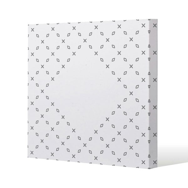 Benjamin Tate Design Crosses & Diamonds (Canvas Print)