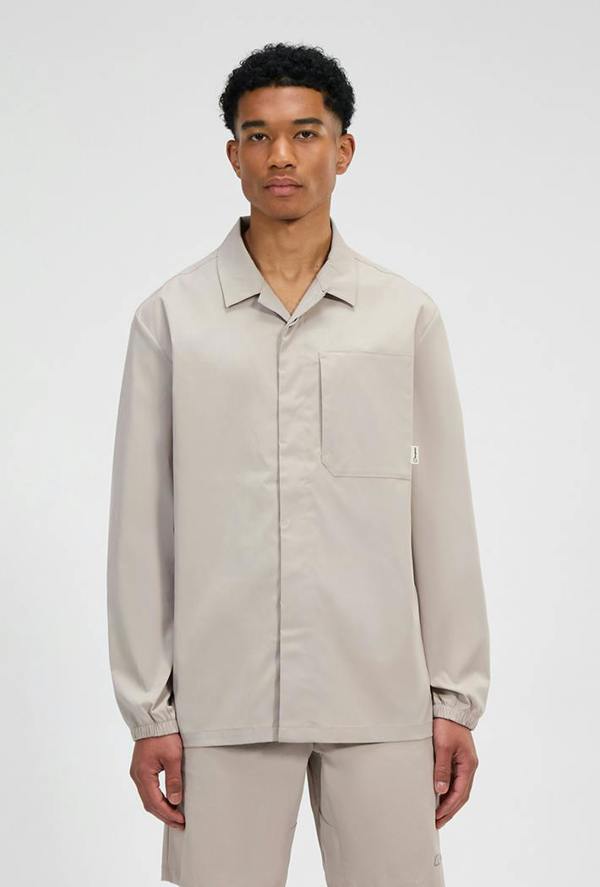Berghaus Explorer Long Sleeve Overshirt - Stone