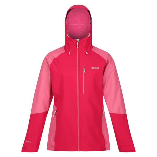 Regatta Womens/Ladies Highton IV Stretch Raincoat - Pink Potion/Fruit Dove - 
