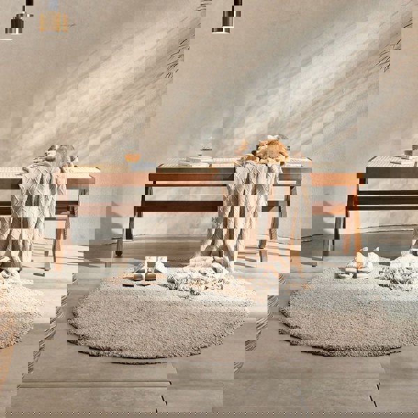 Patrick Rattan Bench, Ash Wood-Weilai Concept-Weilai Concept