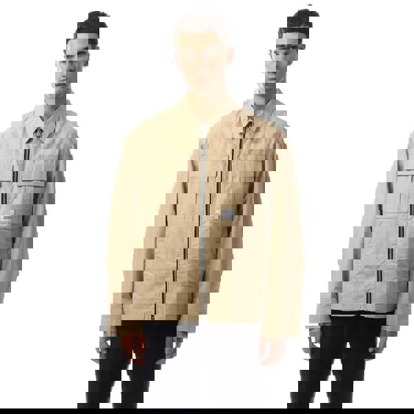 Hugo Mens Bino2511 Logo Jacket - Beige - 