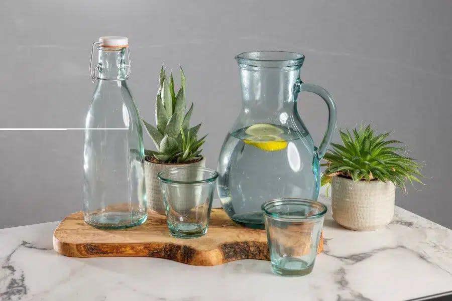Recycled Glassware Set