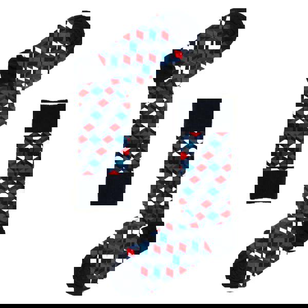 Jemsox Box Geo Print Mens Socks – Organic Cotton Crew