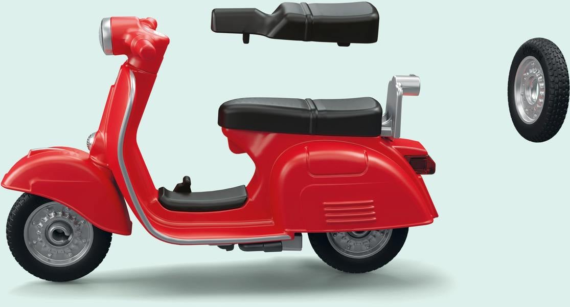 Playmobil 60s Vespa Garage Workshop Playset