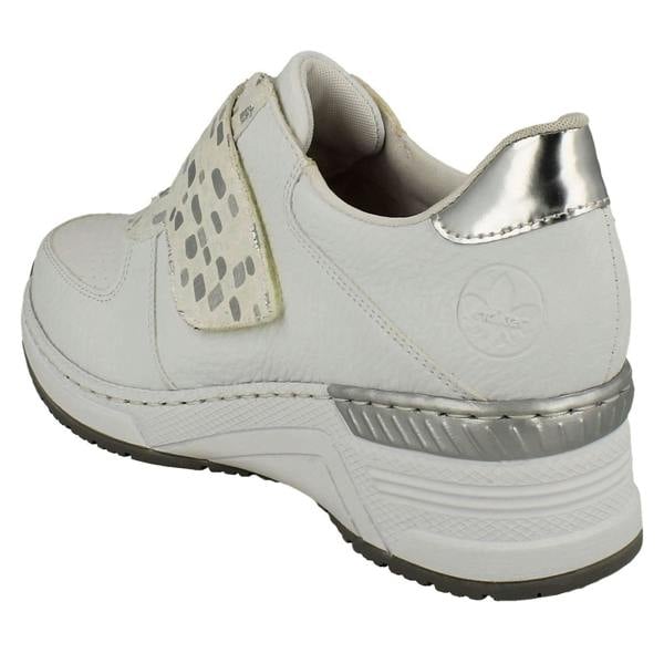 Rieker Ladies Rieker Wedge Heeled Trainers N4354