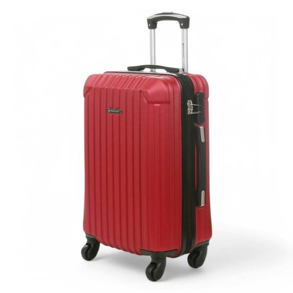 Snowball Hard Shell Cabin  55 x 27 x 22 cm ABS Suitcase Luggage Suitable for Easyjet, Ryanair
