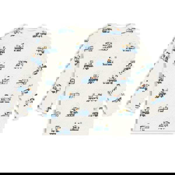 Baby Boys Knitted Dungaree 2pc Set, Turquoise Blue - Minicuddles