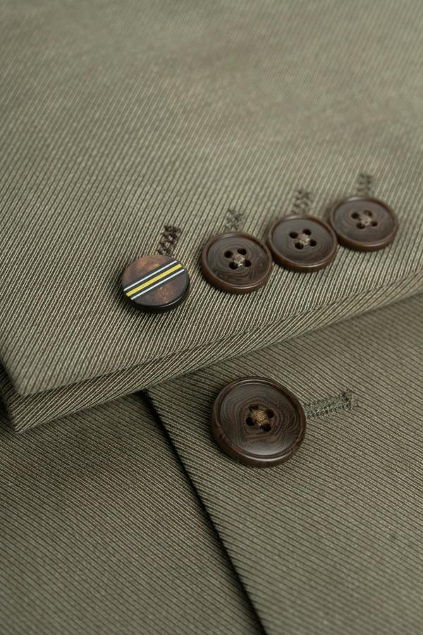 House of Cavani Donatella - Men's Sage Green 3 Piece Tailored Fit Suit