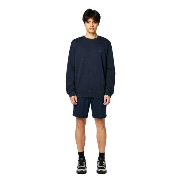 Boss Mens Regular Jersey Shorts - Navy - 
