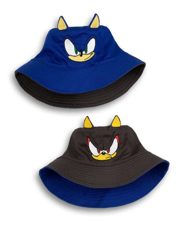 Sonic the Hedgehog Boys Multicoloured Reversible Character Bucket Hat (One Size)
