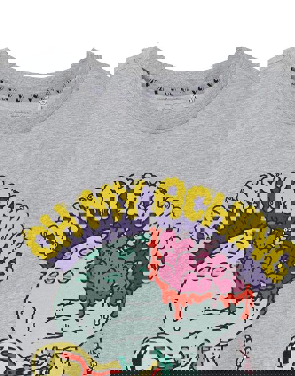 SpongeBob SquarePants Mens Grey Krusty Pants Squidward Aching Tenticles Short Sleeved T-Shirt