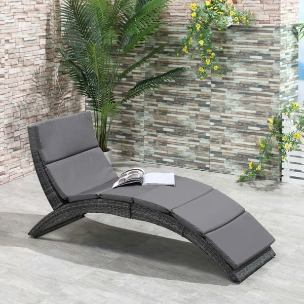 Rattan Single Lounge