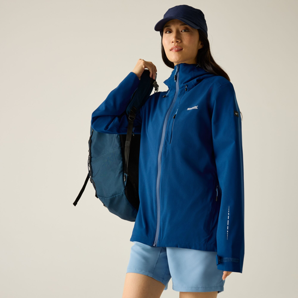 Regatta Womens Oklarna Waterproof Jacket - Aviator Blue