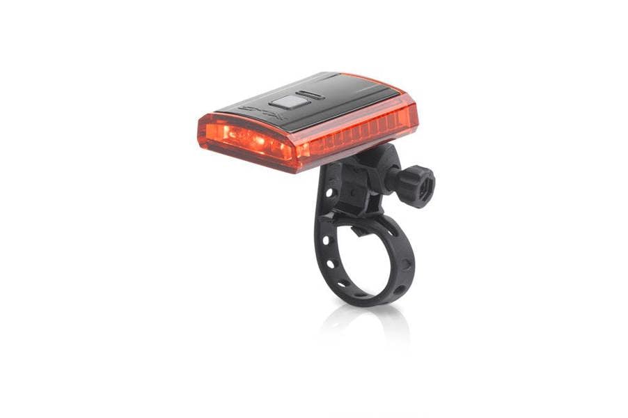 XLC Light Rear Bike Comp Titania Black Bicycle Cycling Safety LED USB Visibility