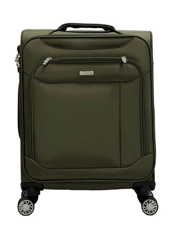 Snowball Lightweight Suitcase  4 Wheel Luggage Travel Cabin TSA Soft Bag