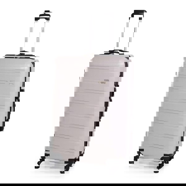 Pierre Cardin Voyager Hard Shell Lightweight Luggage 4 Wheel Durable Travel Suitcase