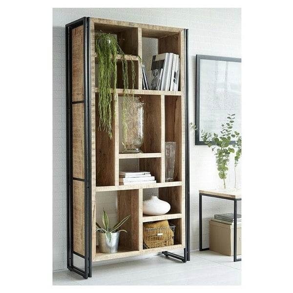 IH Design Herica Industrial Mintis Multishelf Bookcase