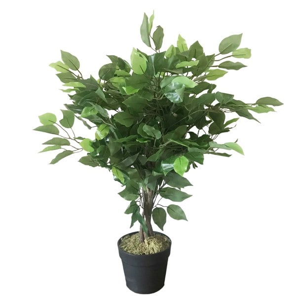 Leaf 60cm Artificial Ficus Tree / Plant - Large Bushy Shape