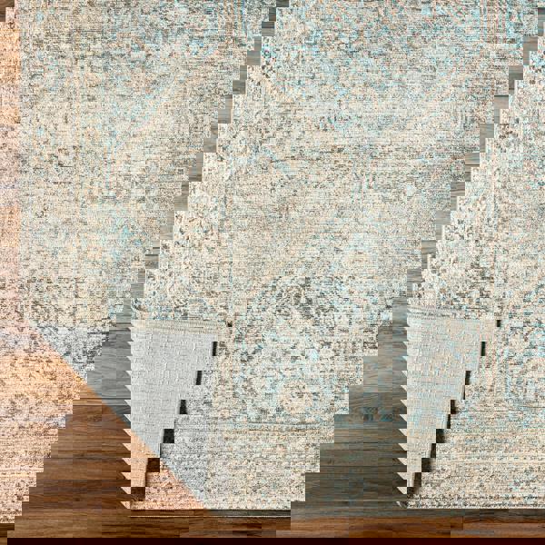 Livabliss Becki Owens Marlene-Vintage Green Beige Traditional Vintage Boho Rug