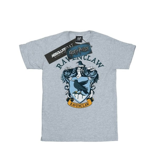 Harry Potter Girls Ravenclaw Cotton T-Shirt - Sports Grey