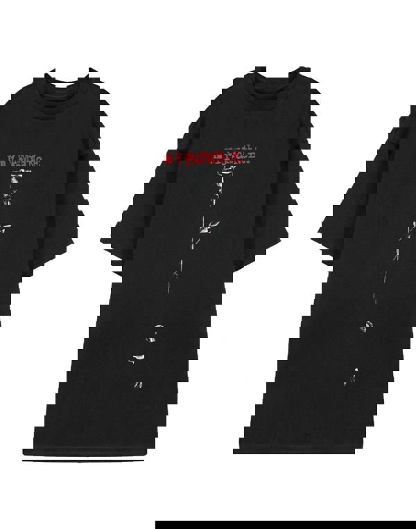 My Chemical Romance Unisex Black Rose Short Sleeved T-Shirt