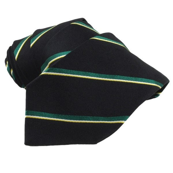 Dunhill silk regimental stripe tie