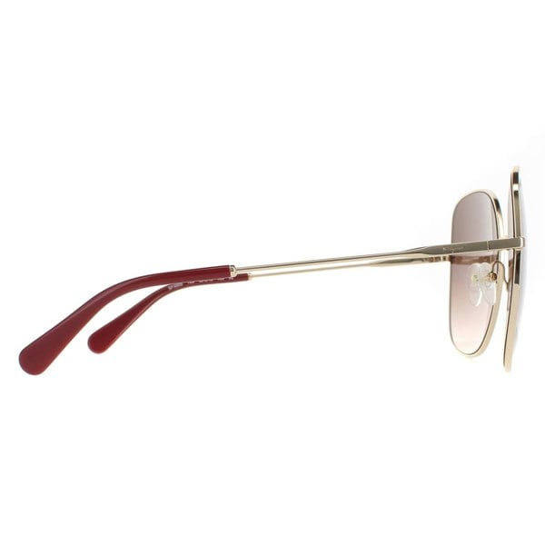 Salvatore Ferragamo Sunglasses SF300S 703 Gold Brown Gradient
