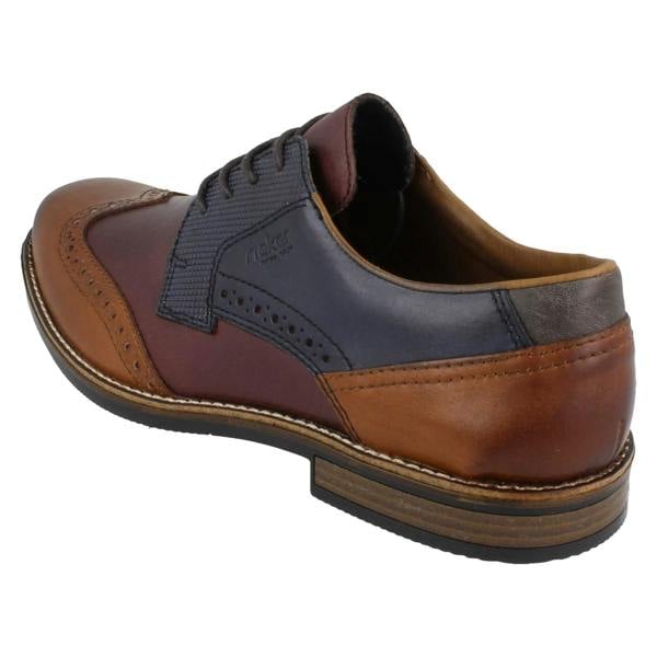 Rieker Mens Rieker Lace up Shoes 13528