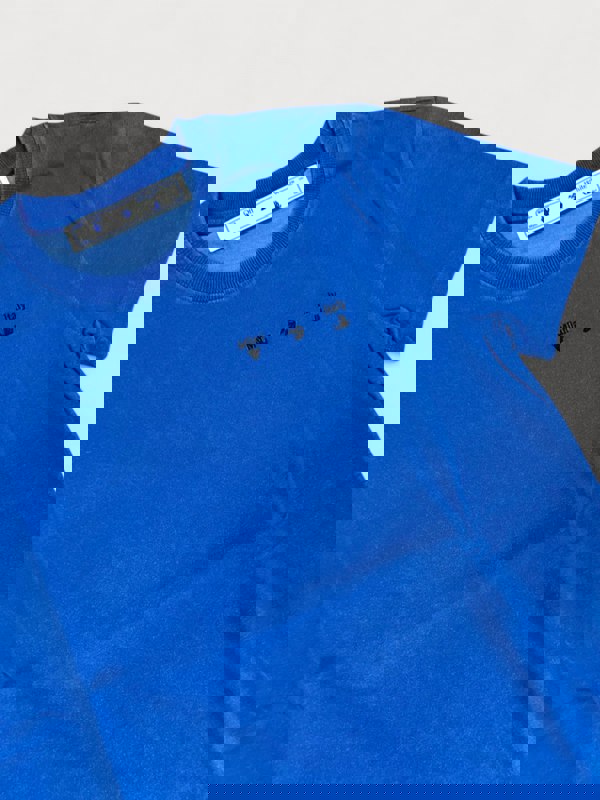 Off-White Arrow Vintage Casual Tee Blue