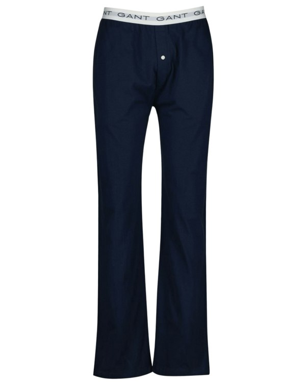 GantPyjama BottomsContrast Waistband Jersey Pyjama Bottoms, NavyBoxers & Briefs