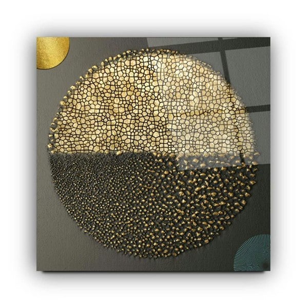 Abstract Glass Wall Art 12 - Artchi