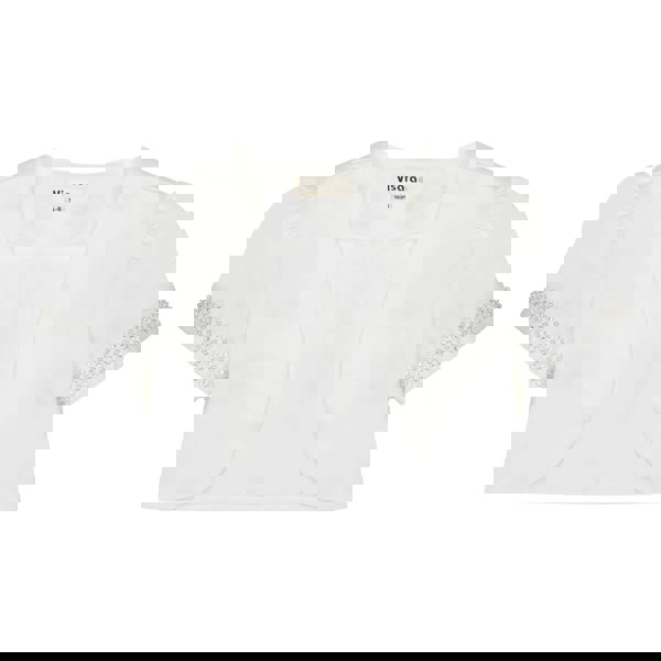 Ivory bolero with diamante cuffs