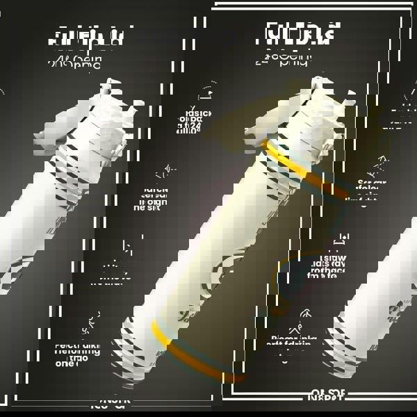 ION8 NFL x ION8 Insulated Steel Water Bottle, NFL Packers, 750ml (24oz)