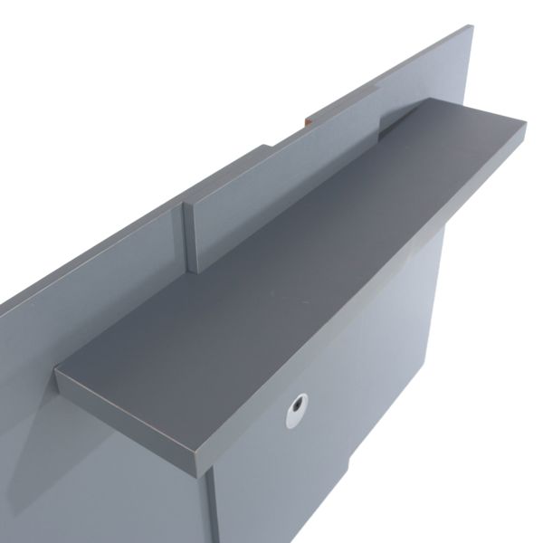 Core Products Lido TV Display Wall Panel, Extendable or Fixed with Adjustable Shelf